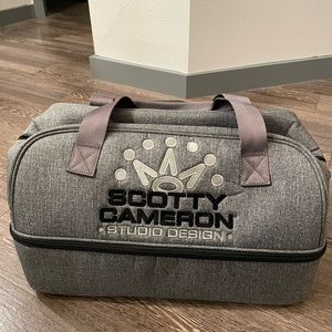 Scotty Cameron Duffle Bag from membership kit 2022 - with member sticker and pin